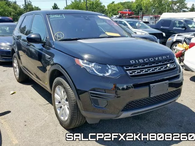 SALCP2FX2KH808260 2019 Land Rover Discovery, SE
