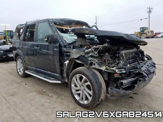 SALAG2V6XGA824514 2016 Land Rover LR4, Hse