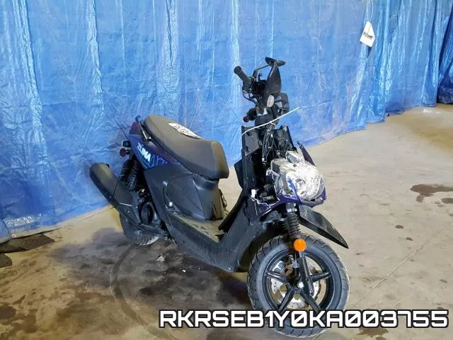 RKRSEB1Y0KA003755 2019 Yamaha YW125