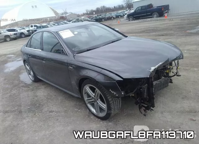 WAUBGAFL8FA113710 2015 Audi S4, Premium Plus