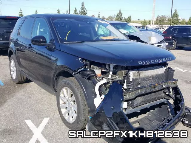 SALCP2FX1KH812638 2019 Land Rover Discovery, SE