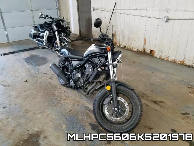 MLHPC5606K5201978 2019 Honda CMX500