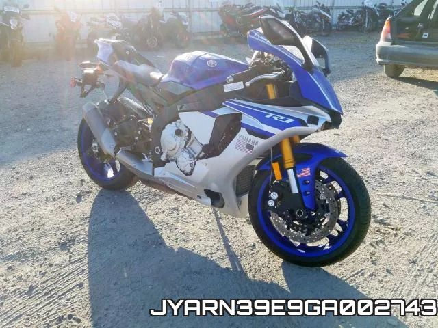 JYARN39E9GA002743 2016 Yamaha YZFR1
