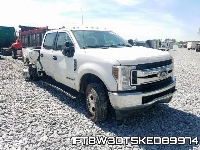 1FT8W3DT5KED89974 2019 Ford F-350,  Super Duty