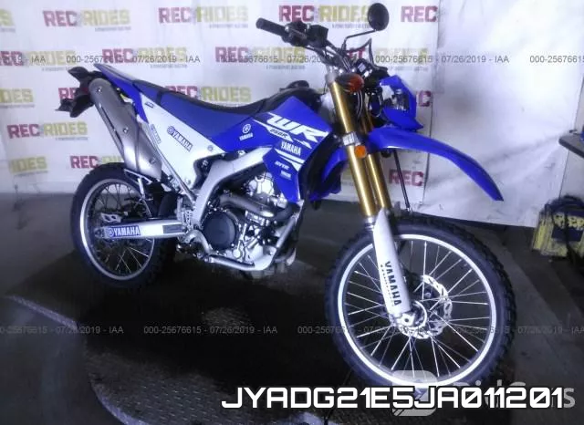 JYADG21E5JA011201 2018 Yamaha WR250, R