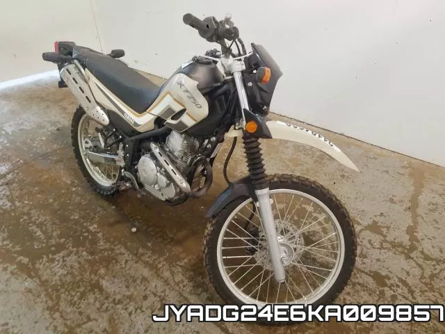 JYADG24E6KA009857 2019 Yamaha XT250