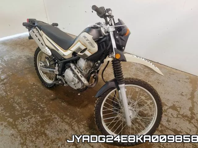 JYADG24E8KA009858 2019 Yamaha XT250
