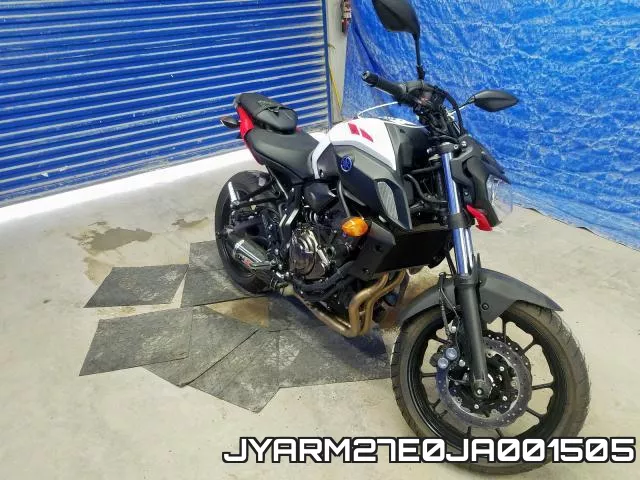 JYARM27E0JA001505 2018 Yamaha MT07