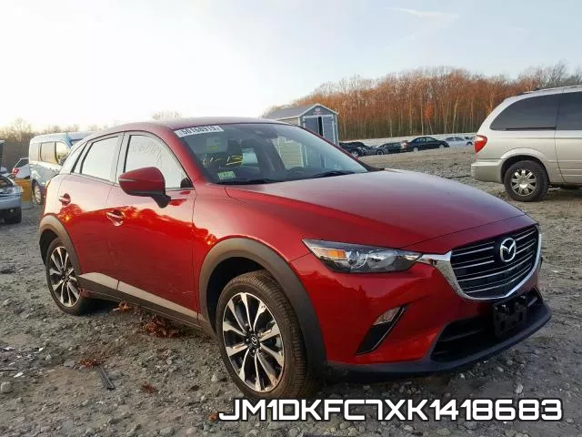JM1DKFC7XK1418683 2019 Mazda CX-3, Touring