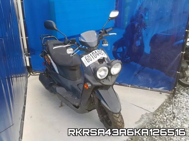 RKRSA43A6KA126516 2019 Yamaha YW50, F