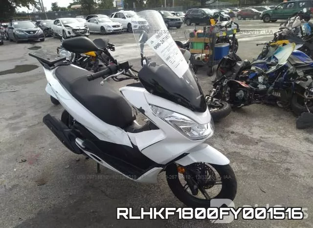RLHKF1800FY001516 2015 Honda PCX, 150