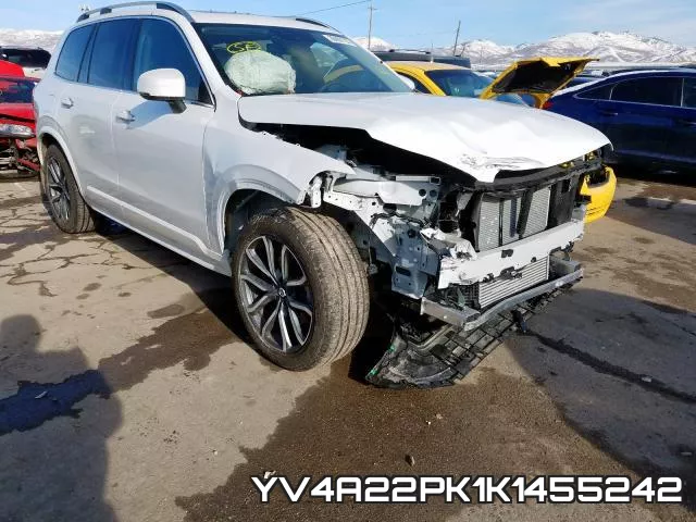 YV4A22PK1K1455242 2019 Volvo XC90, T6 Momentum
