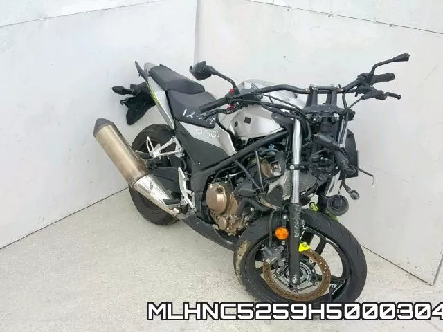 MLHNC5259H5000304 2017 Honda CB300, FA