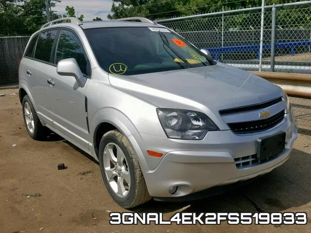 3GNAL4EK2FS519833 2015 Chevrolet Captiva, Ltz