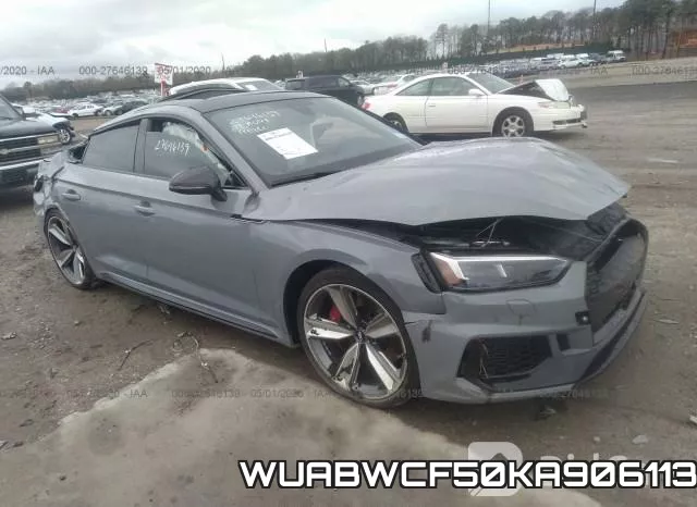 WUABWCF50KA906113 2019 Audi RS5