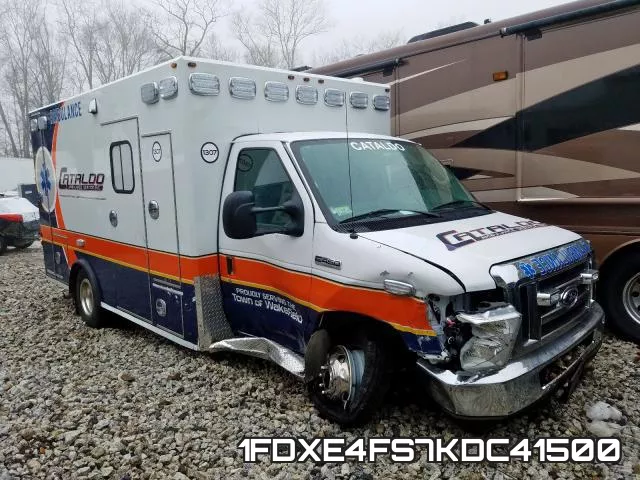 1FDXE4FS7KDC41500 2019 Ford Econoline, E450 Super Duty Cutaway Van