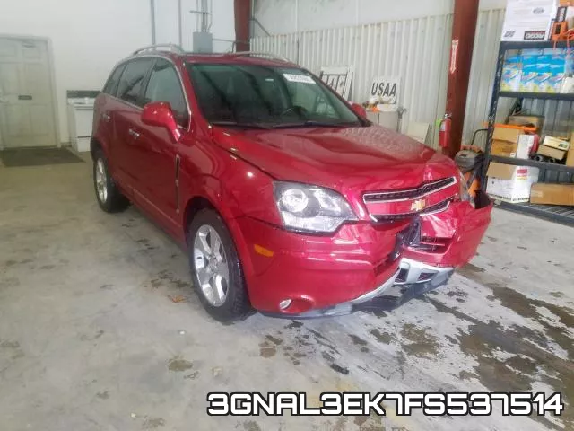 3GNAL3EK7FS537514 2015 Chevrolet Captiva, LT