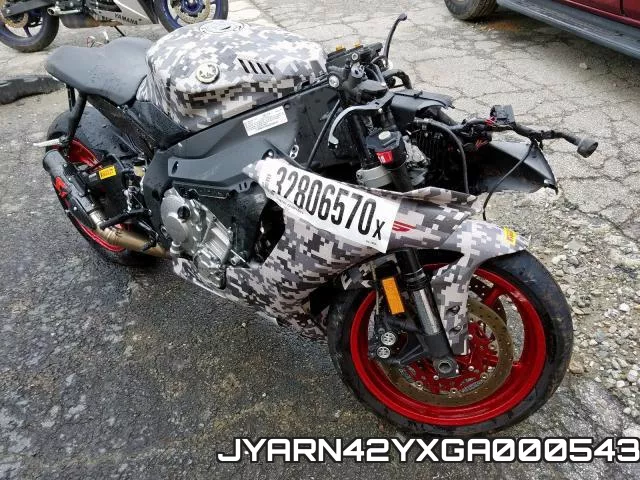 JYARN42YXGA000543 2016 Yamaha Yzfr1s, C