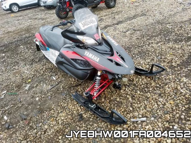 JYE8HW001FA004652 2015 Yamaha Snowmobile