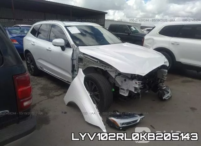 LYV102RL0KB205143 2019 Volvo XC60, T5 Inscription