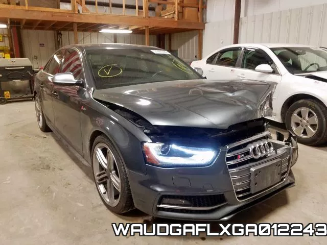 WAUDGAFLXGA012243 2016 Audi S4, Premium Plus