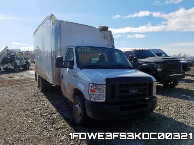 1FDWE3FS3KDC00321 2019 Ford Econoline, E350 Super Duty Cutaway Van