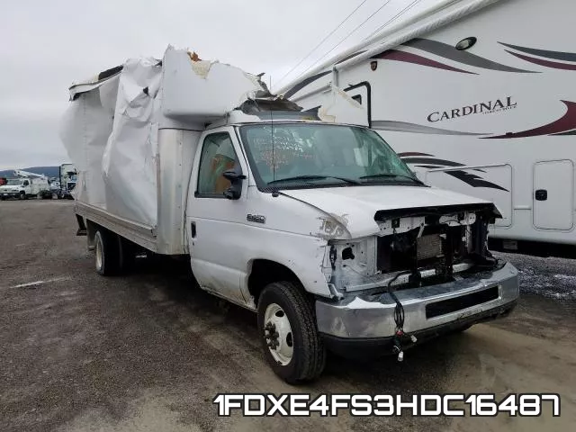 1FDXE4FS3HDC16487 2017 Ford Econoline, E450 Super Duty Cutaway Van