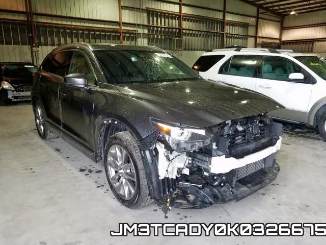 JM3TCADY0K0326675 2019 Mazda CX-9, Grand Touring