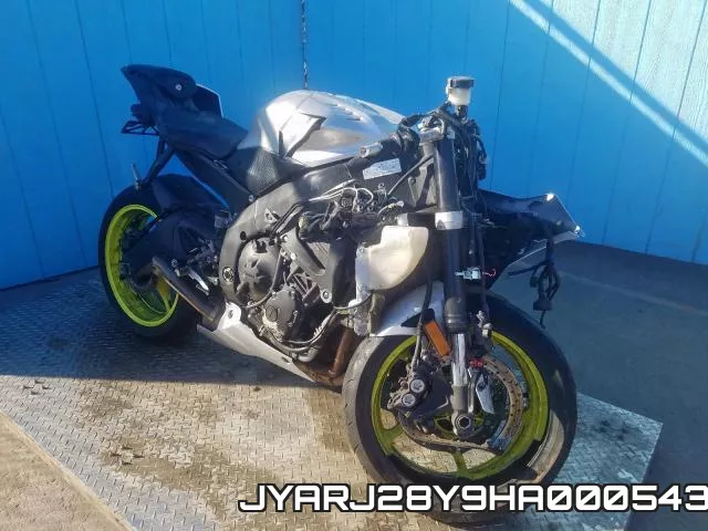 JYARJ28Y9HA000543 2017 Yamaha YZFR6, C