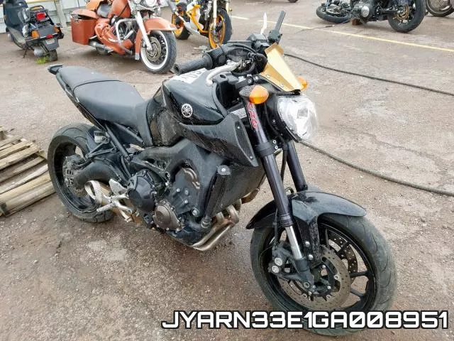 JYARN33E1GA008951 2016 Yamaha FZ09