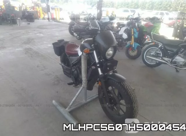 MLHPC5607H5000454 2017 Honda CMX500