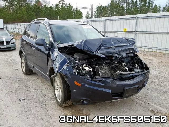 3GNAL4EK6FS505160 2015 Chevrolet Captiva, Ltz