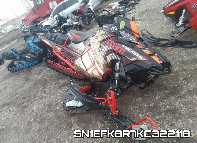 SN1EFK8R7KC322118 2019 Polaris 850 Pro Rmk