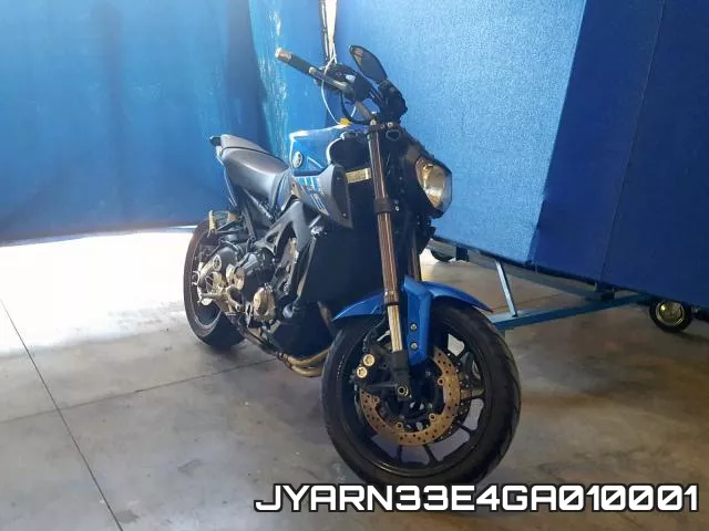 JYARN33E4GA010001 2016 Yamaha FZ09