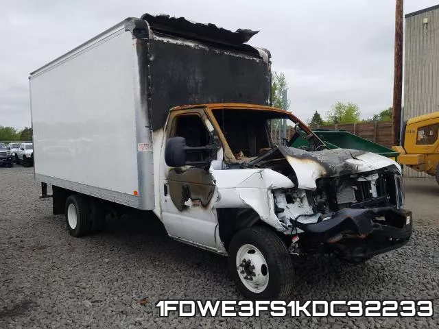 1FDWE3FS1KDC32233 2019 Ford Econoline, E350 Super Duty Cutaway Van