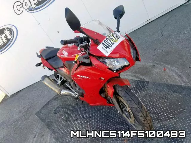 MLHNC5114F5100483 2015 Honda CBR300, R