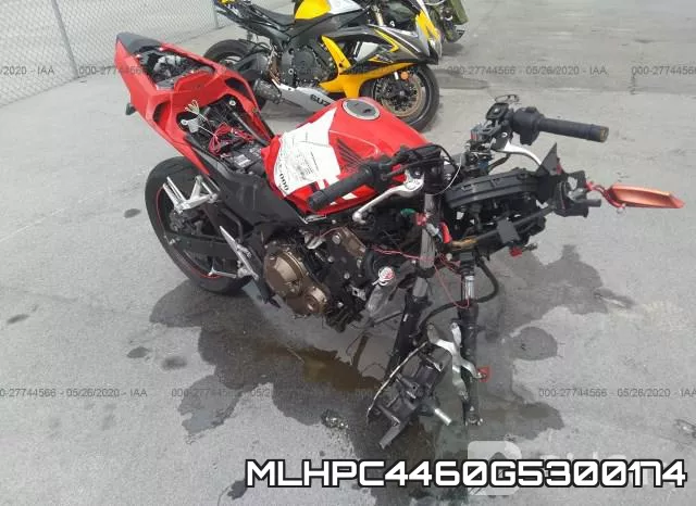 MLHPC4460G5300174 2016 Honda CBR500, R