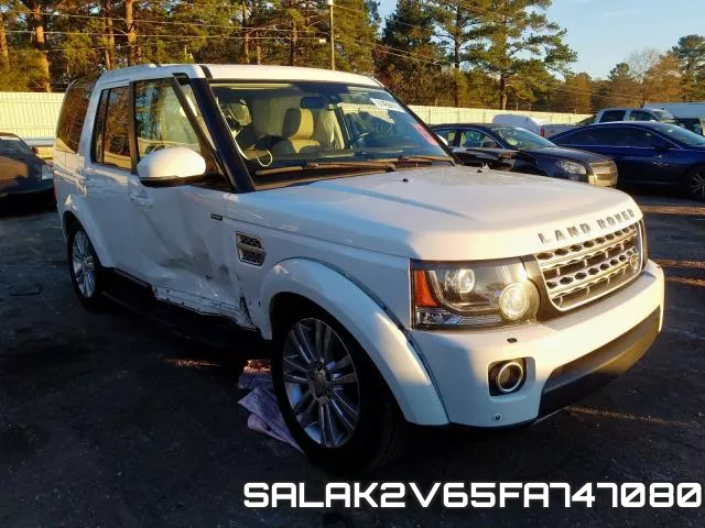 SALAK2V65FA747080 2015 Land Rover LR4, Hse Luxury