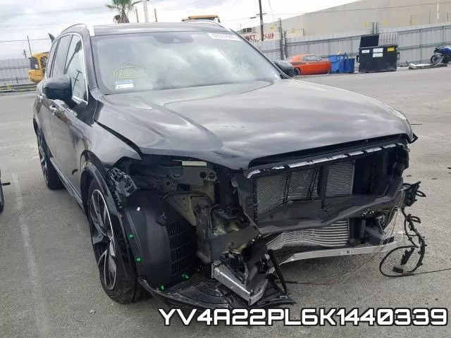 YV4A22PL6K1440339 2019 Volvo XC90, T6