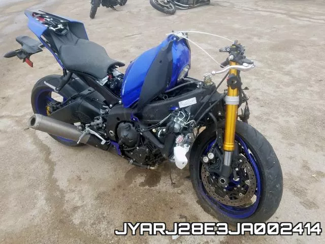 JYARJ28E3JA002414 2018 Yamaha YZFR6