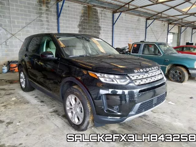 SALCK2FX3LH843258 2020 Land Rover Discovery