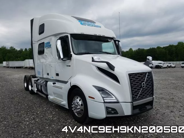 4V4NC9EH9KN200580 2019 Volvo VN, Vnl