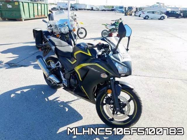 MLHNC5106F5100783 2015 Honda CBR300, R