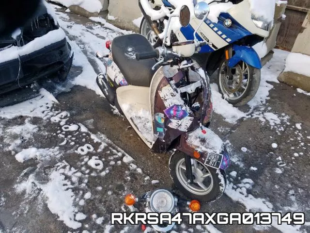 RKRSA47AXGA013749 2016 Yamaha XC50