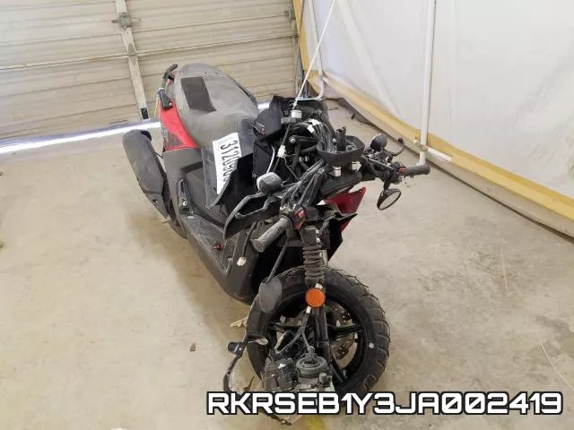 RKRSEB1Y3JA002419 2018 Yamaha YW125