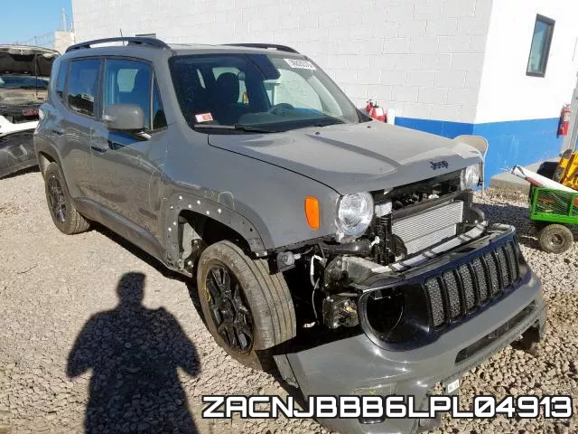 ZACNJBBB6LPL04913 2020 Jeep Renegade, Latitude
