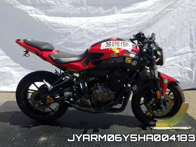 JYARM06Y5HA004183 2017 Yamaha FZ07, C