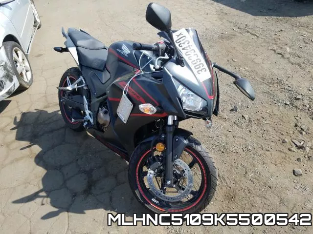 MLHNC5109K5500542 2019 Honda CBR300, R