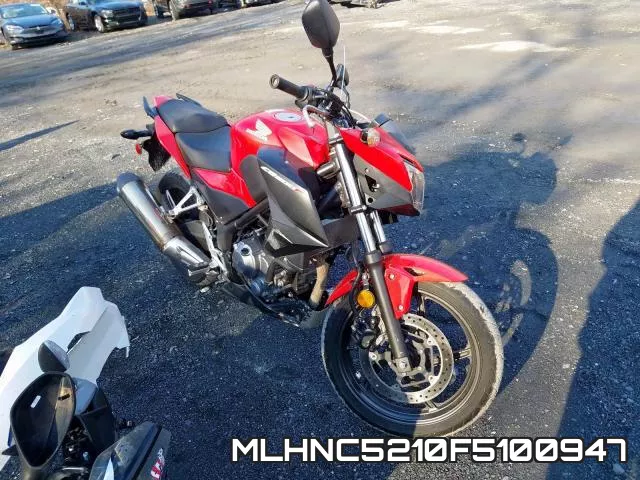 MLHNC5210F5100947 2015 Honda CB300, F