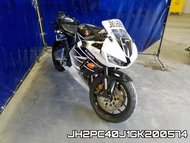 JH2PC40J1GK200574 2016 Honda CBR600, RR